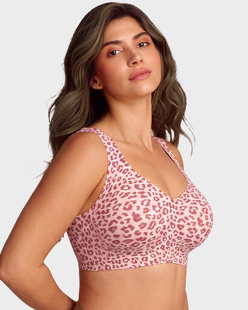 Lifting Wire-Free Antibacterial Jelly Bra
