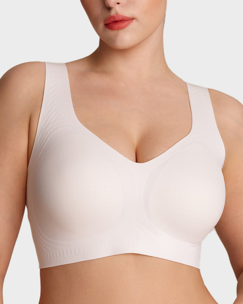 Lifting Wire-Free Antibacterial Jelly Bra