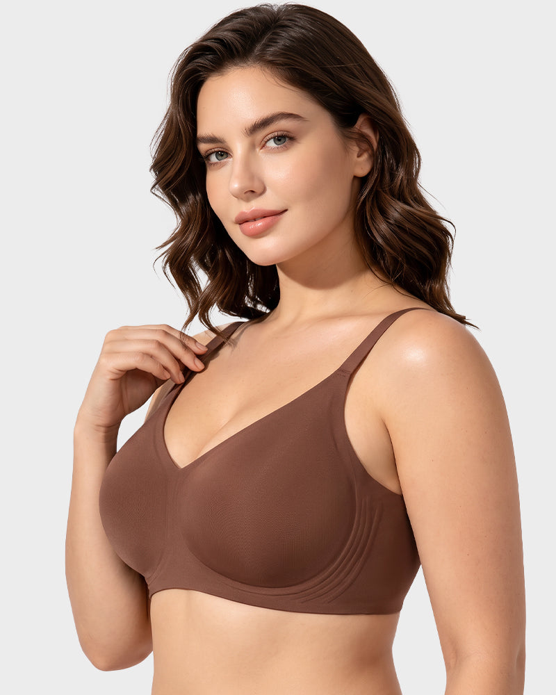 Lifting Wire-Free Antibacterial Jelly Bra Multipack