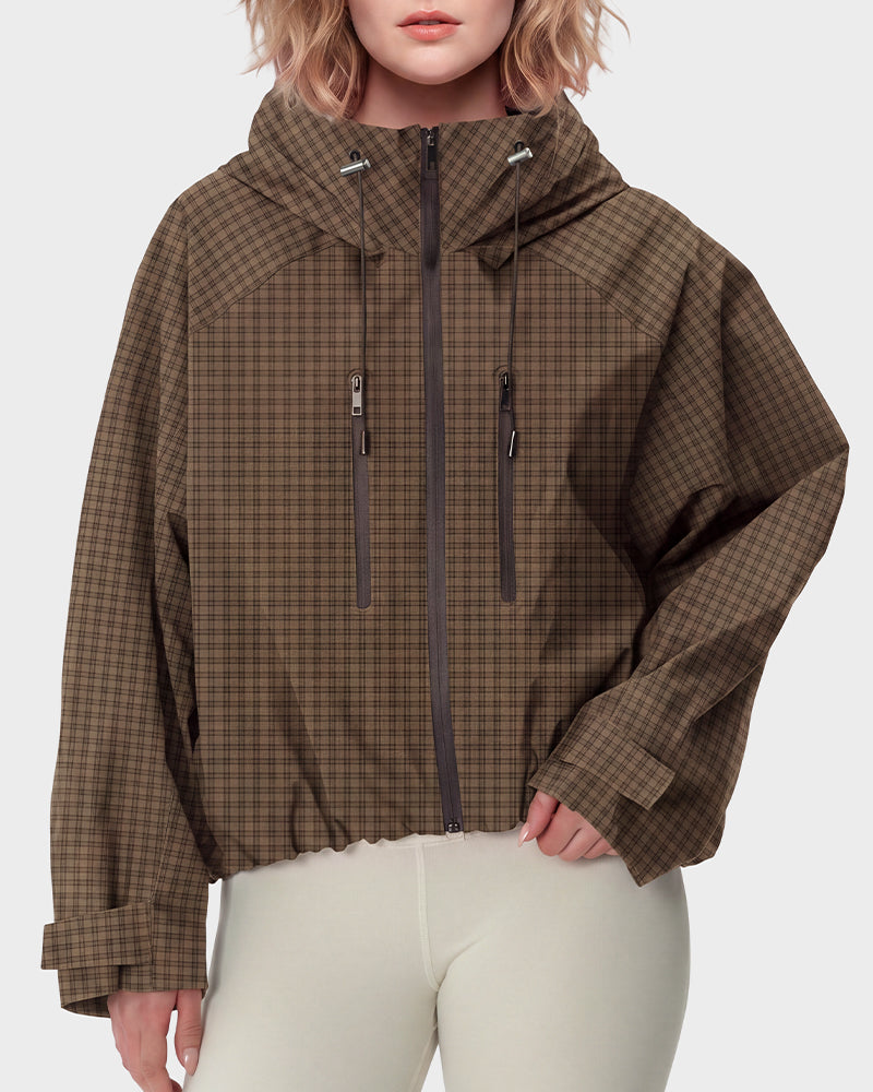 Lightweight Waterproof Hooded Jacket