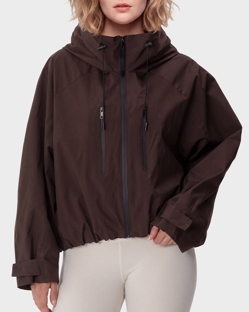 Lightweight Waterproof Hooded Jacket