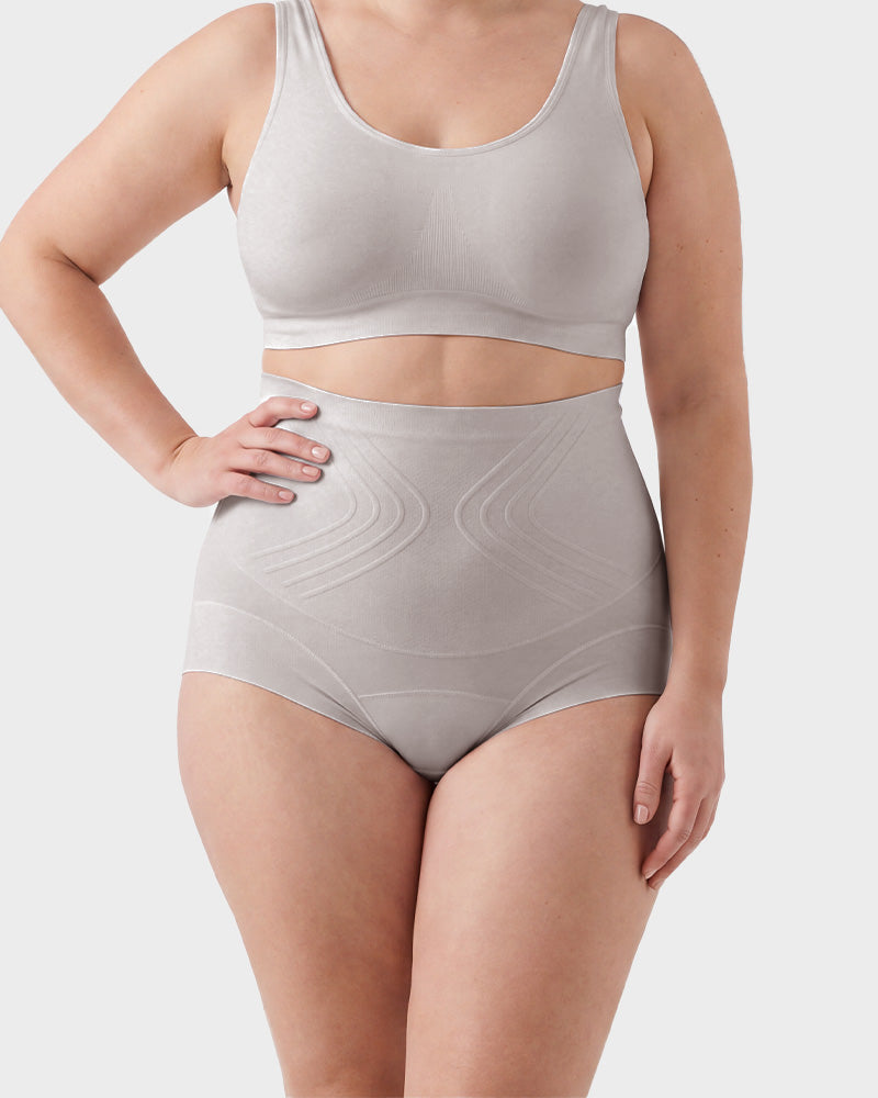 Liquid-Sculpt™ Tummy-Control Butt-Lift Briefs（5-Pack）