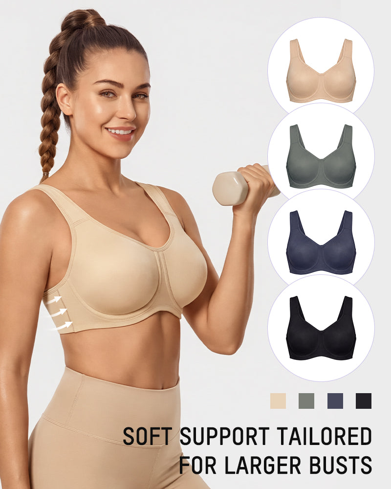 Max Control Outside-Wire High Impact Sports Bra