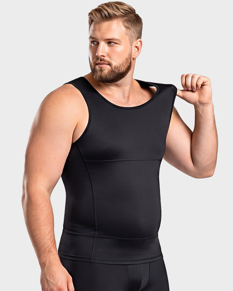 Men's Tummy Control Compression Tank Top