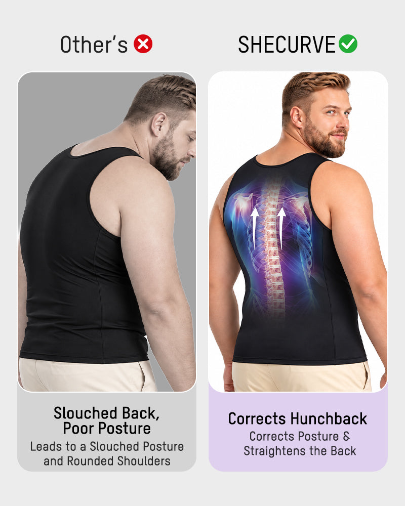 Men's Tummy Control Compression Tank Top