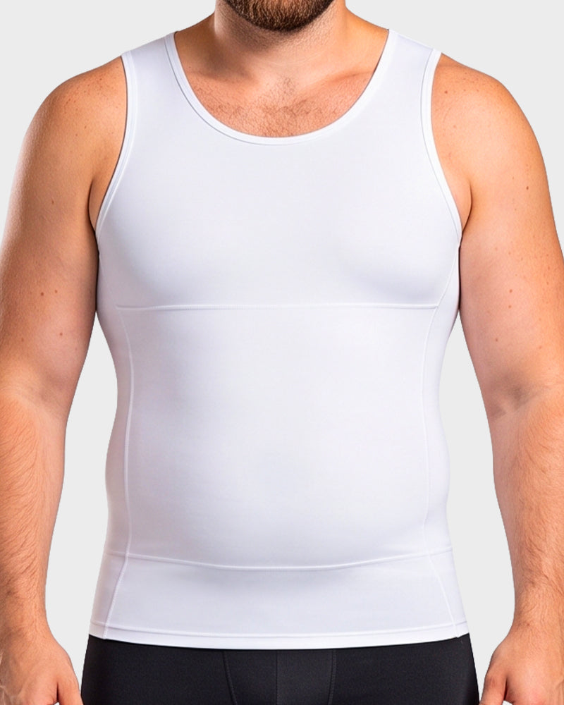 Men's Tummy Control Compression Tank Top