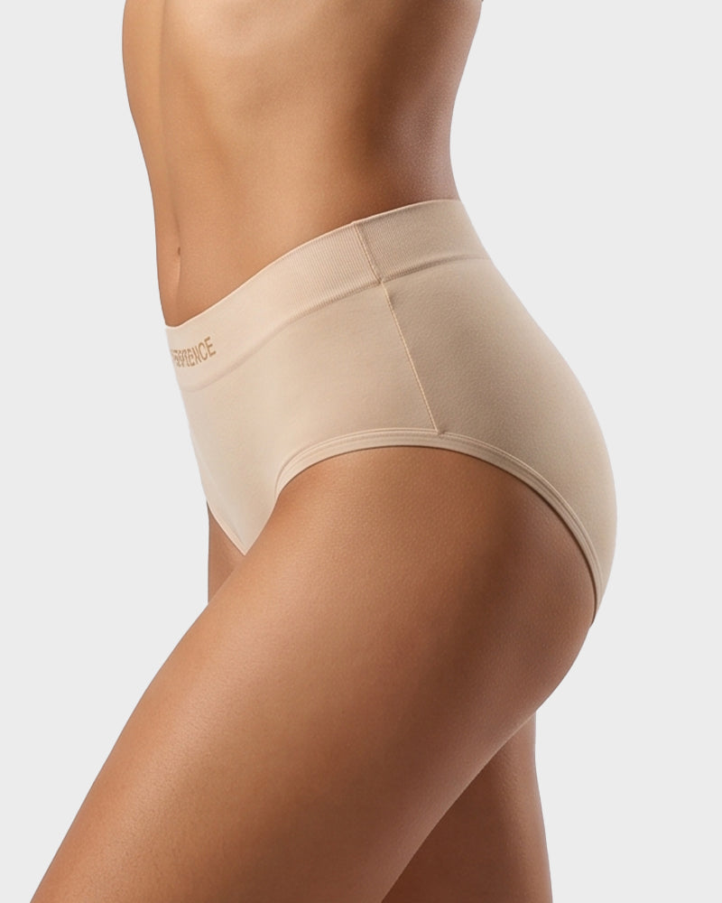 Mid-Rise Full-Coverage Cotton Briefs Multipack