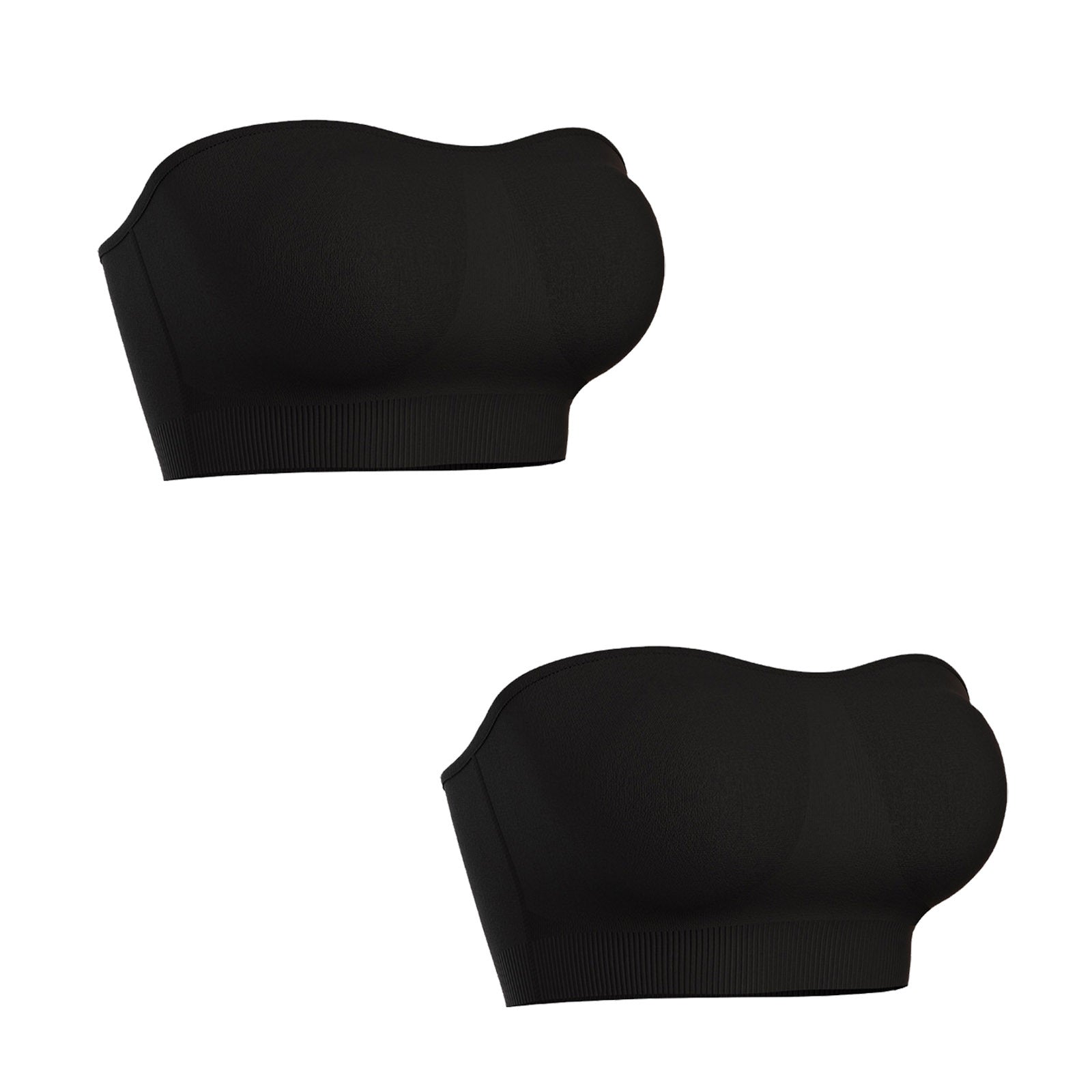 SheCurve® Non-Slip Bandeau Seamless Wireless Strapless Bra