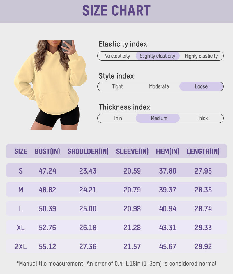 Oversized Fleece Pullover Hoodie