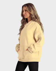 Oversized Fleece Pullover Hoodie
