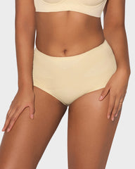 Seamless Tummy Control High-Waist Panties (5 Pack)