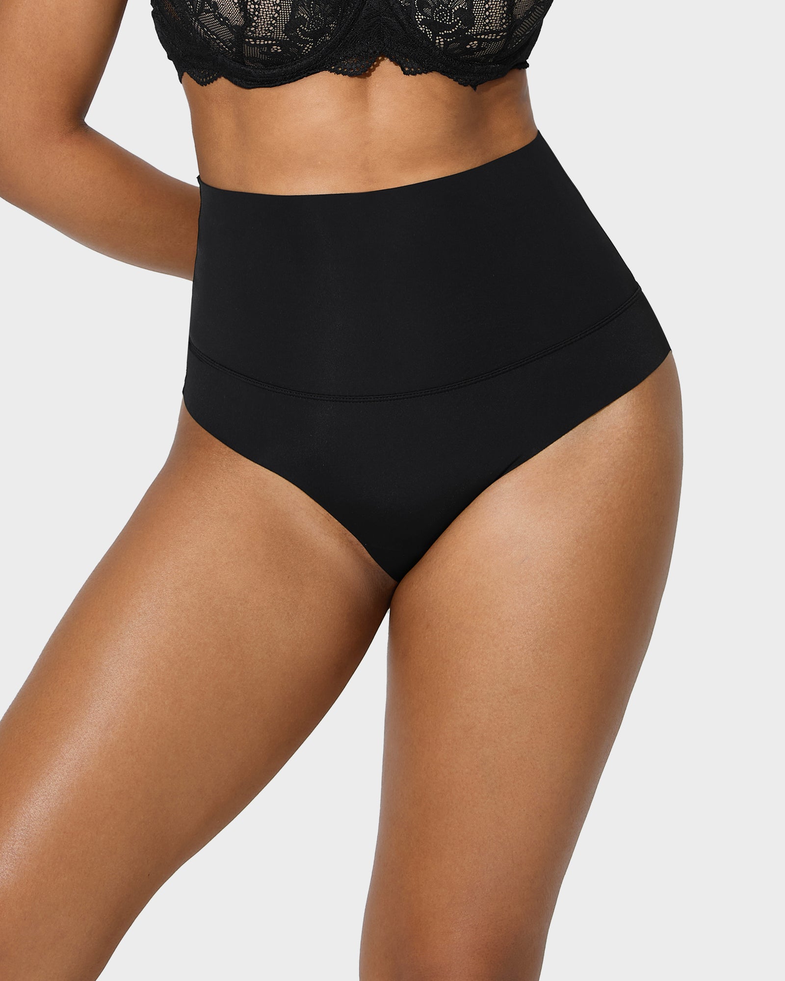 High Waisted Tummy Control Brief Panties(3 Pack)