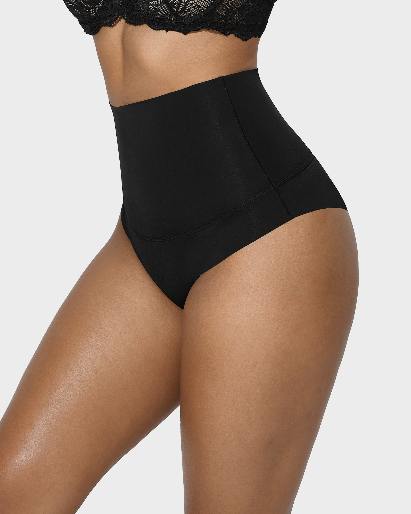 High Waisted Tummy Control Brief Panties(3 Pack)