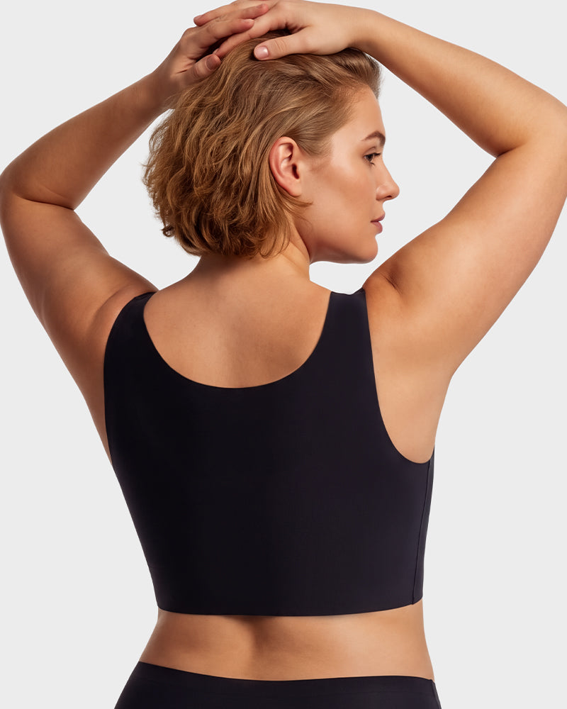 Paper-Thin Seamless Support Tank Bra