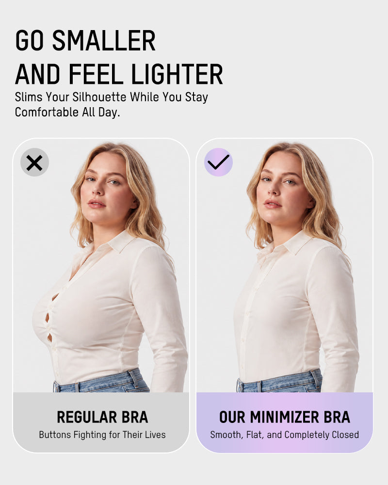 Paper-Thin Seamless Support Tank Bra