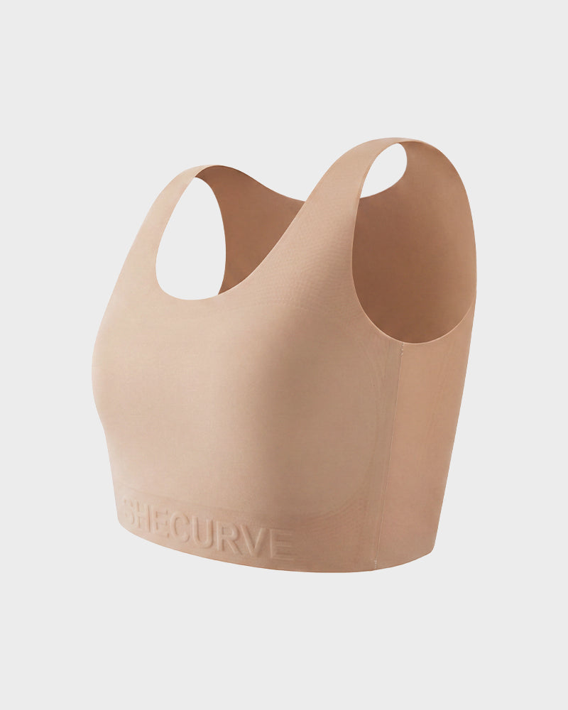 Paper-Thin Seamless Support Tank Bra