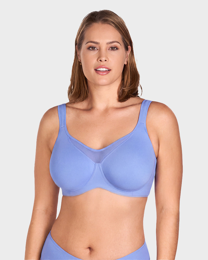 Plus Size Cooling Full Coverage Minimizer Bra