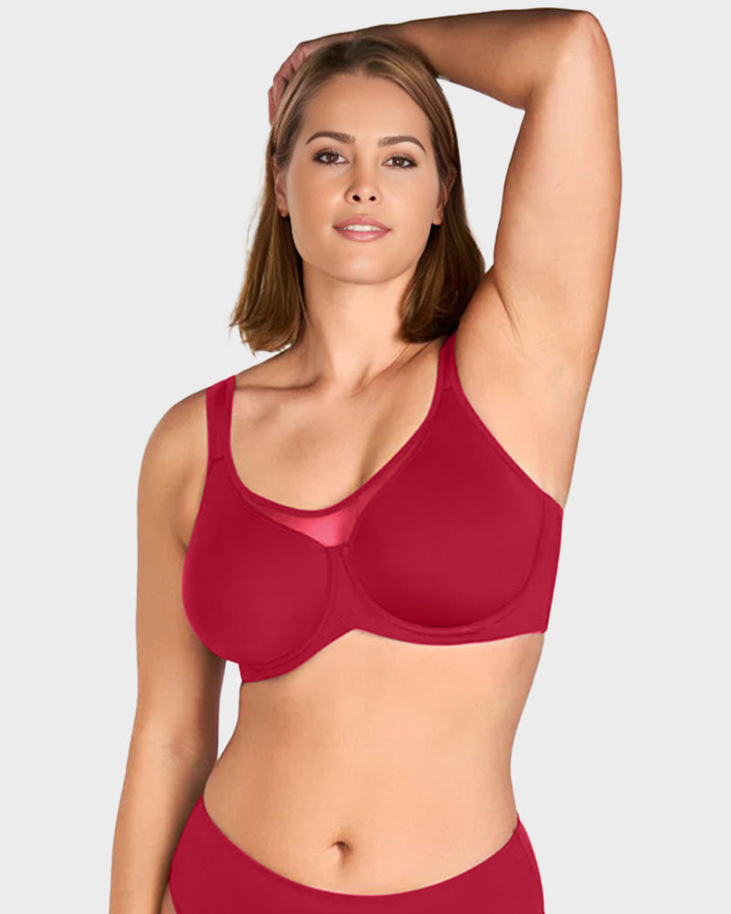Plus Size Cooling Full Coverage Minimizer Bra