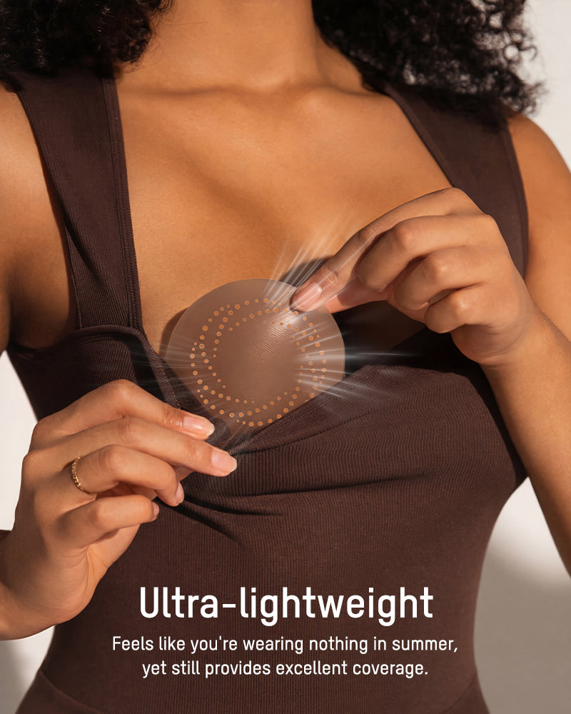Seamless Invisible Silicone Nipple Covers (2 Pairs)