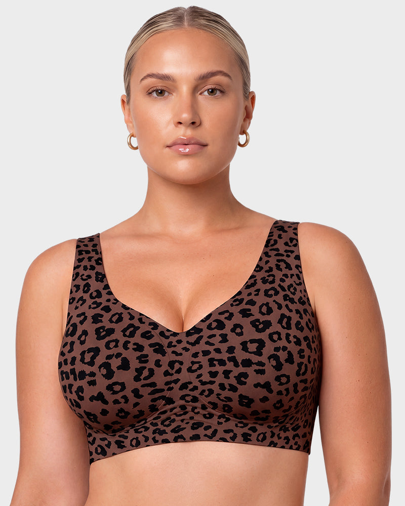 Seamless Wireless Full-Coverage Pullover Bra