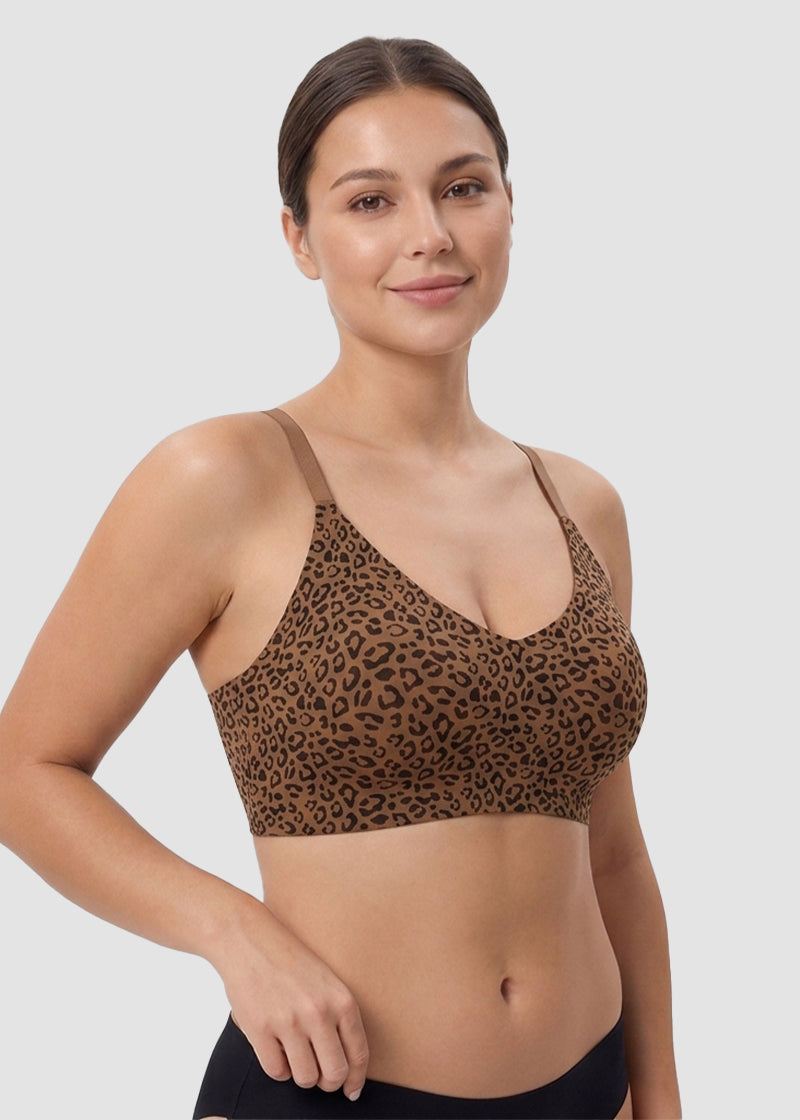 Seamless Backless Lace Bralette