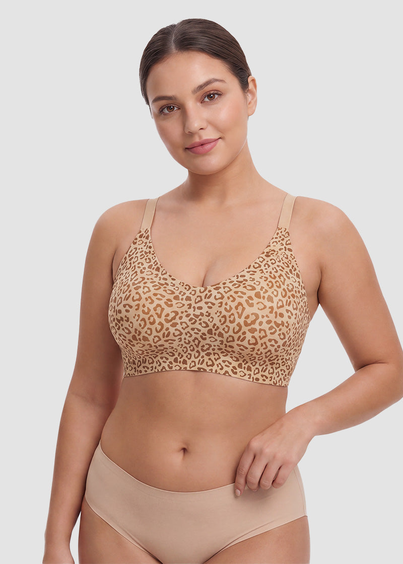 Seamless Backless Lace Bralette