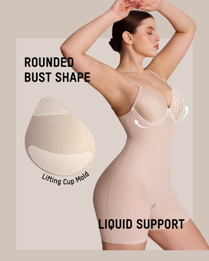 Seamless Full-Body Shaping Bodysuit