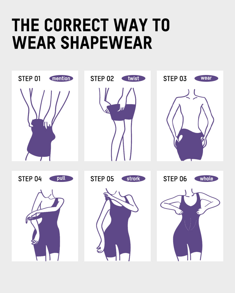 Seamless Full-Body Shaping Bodysuit