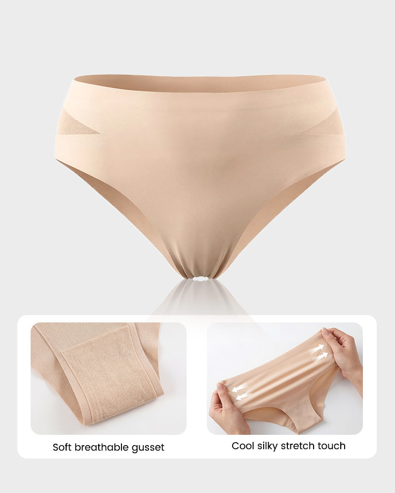 Sexy Seamless Mesh Cutout Panty (5 Pack)