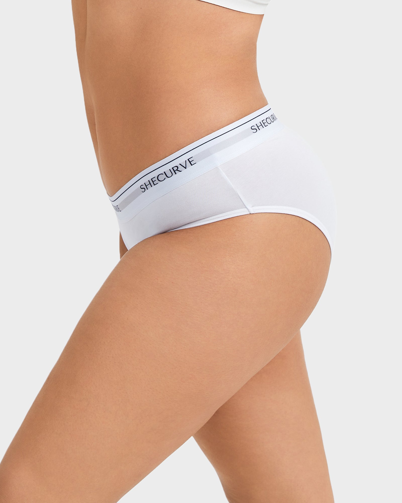 Soft Cotton Logo Waist Low-Rise Briefs (3 Pack)