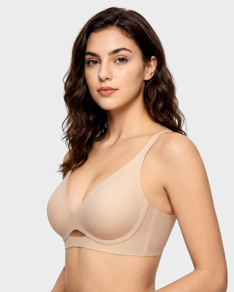 Soft Support Plunge Push-Up Bra