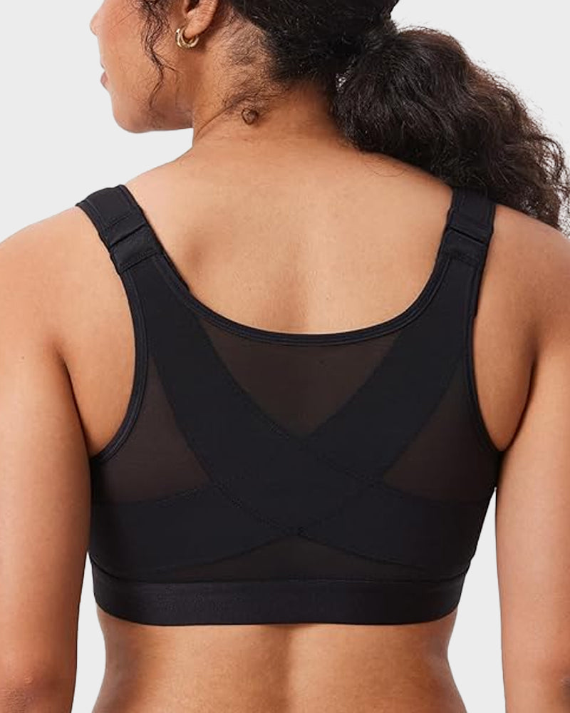 Soft X-shaped Back Posture Bra