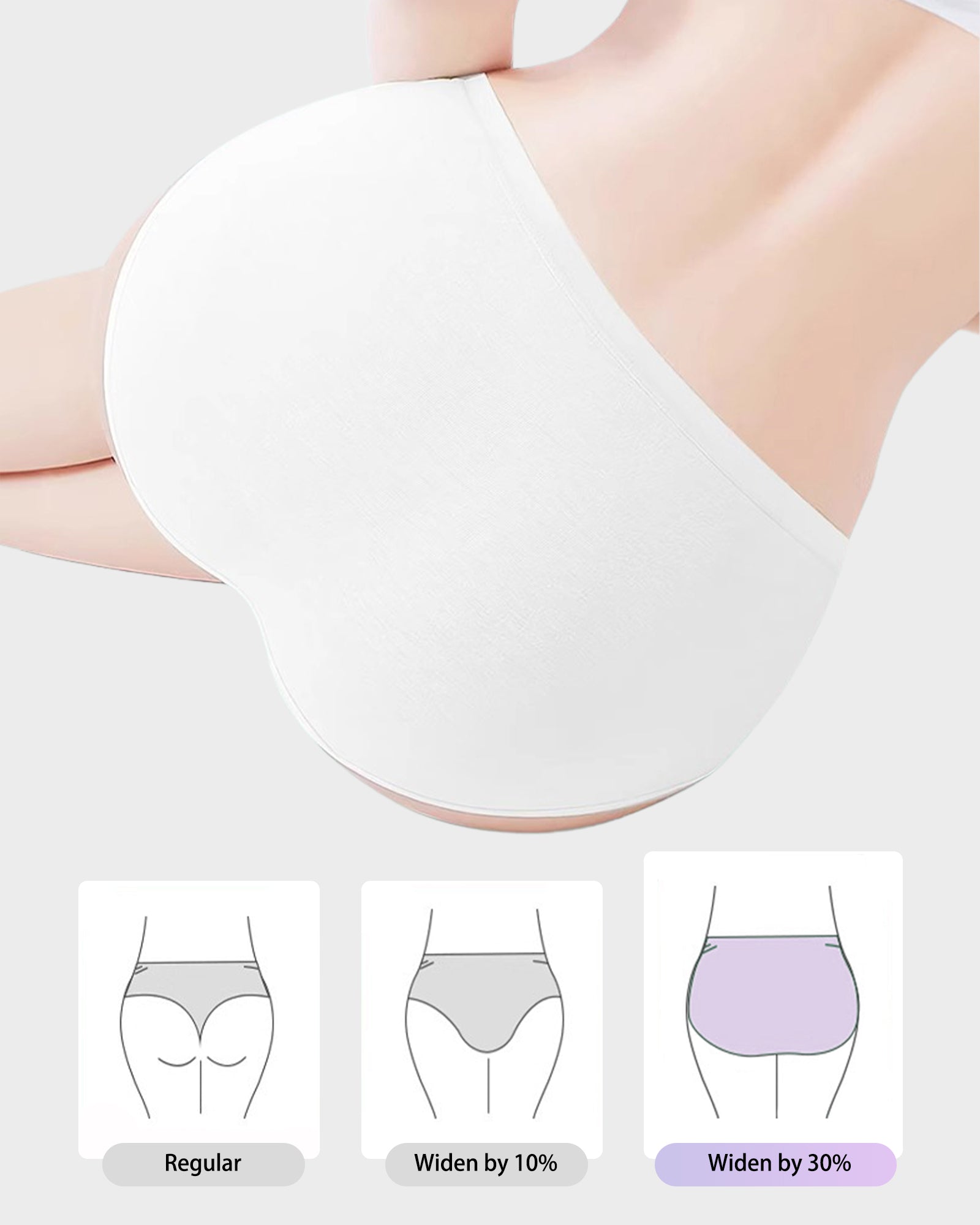 Travel & Maternity Disposable Cotton Panties (5 Pack)