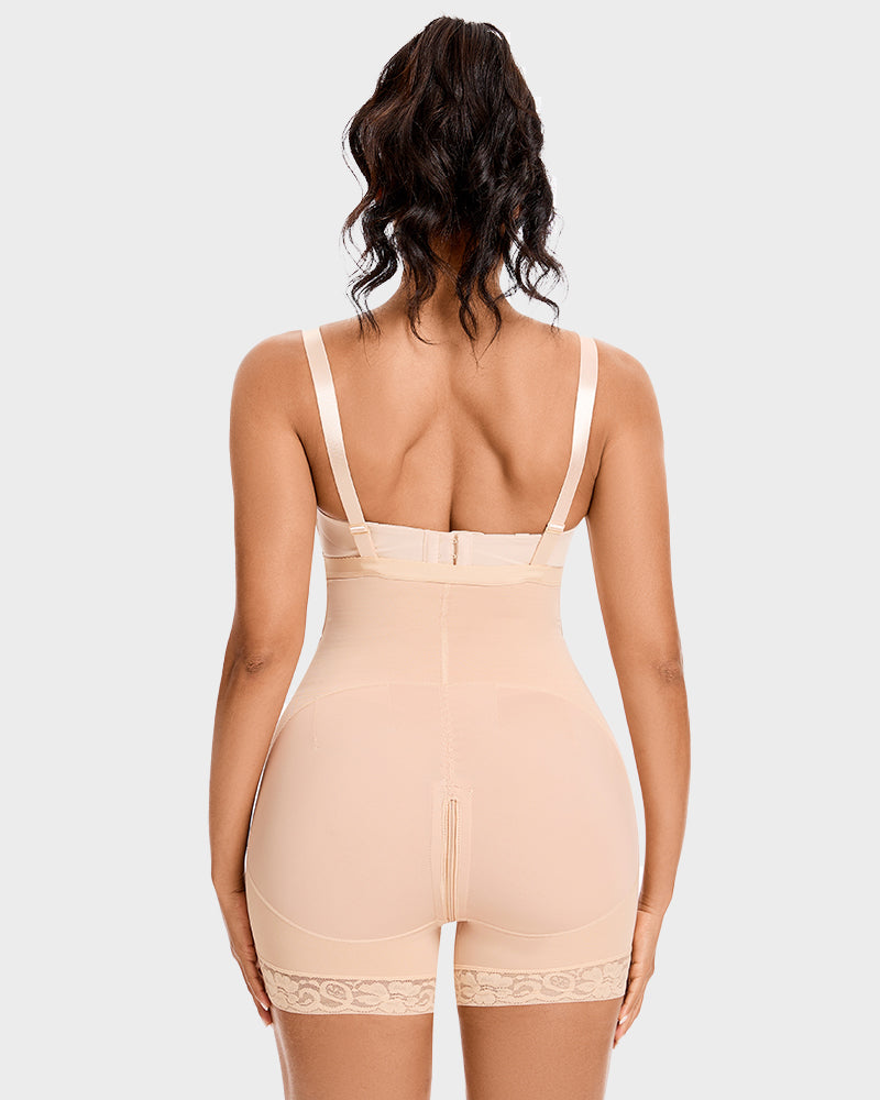 Tummy Control Butt Lifter Bodysuit BBL Fajas