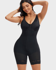Tummy Control Butt Lifter Shaper with Zipper Crotch Fajas Colombianas