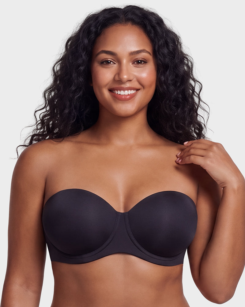 Ultra-Thin Convertible Strapless Minimizer Bra