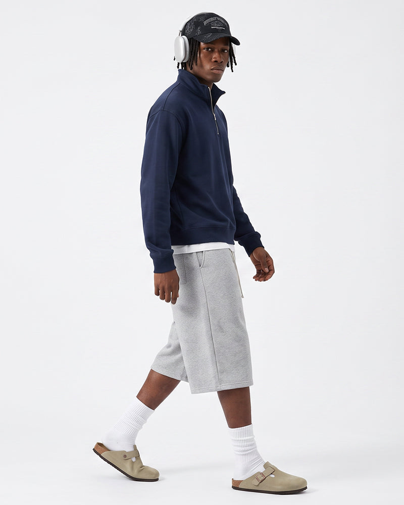 Unisex Drawstring Athletic Sweat Shorts