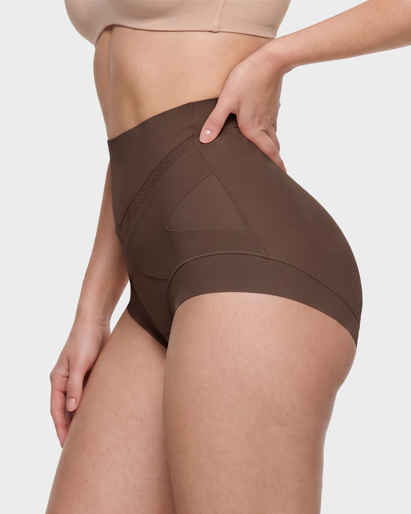 V-Shape Tummy Control Shaping Briefs Multipack