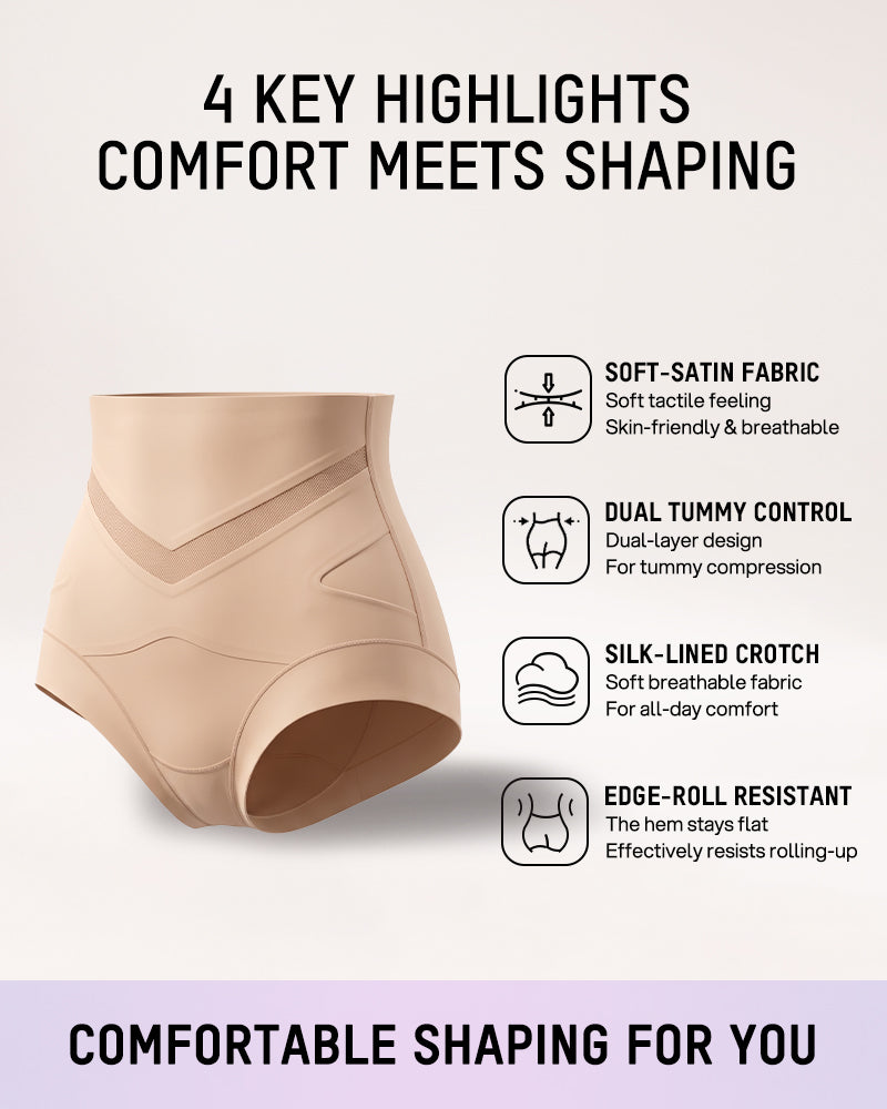 3-Pack V-Waist Tummy-Control Briefs