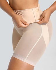 V Wasited Mesh Smooth Butt-Lifting Shorts