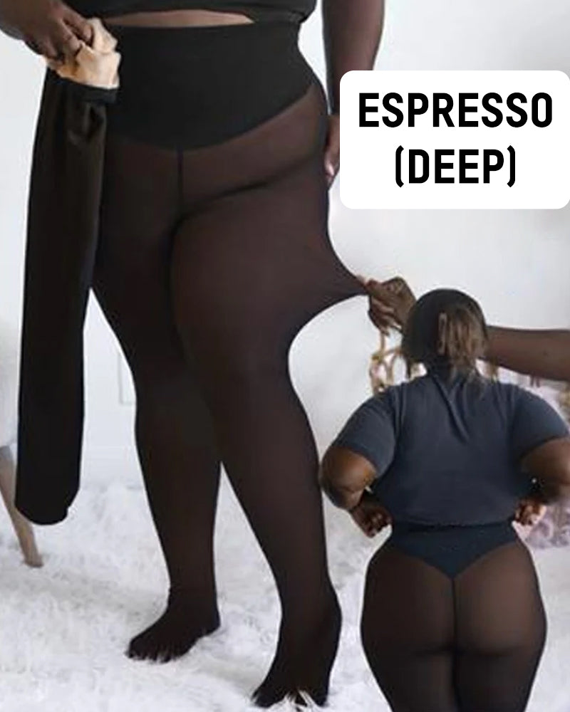 One-Seam Waist-Snatching Fleece Leggings