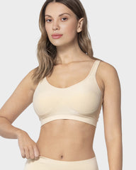Wire-Free Stretch Support Tank Bra