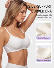Wireless Low-Cut 3D Seamless Bra
