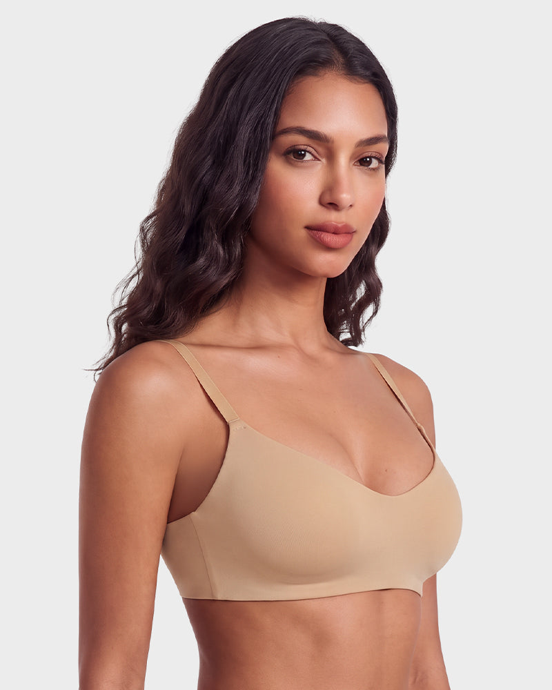 Wireless Low-Cut 3D Seamless Bra