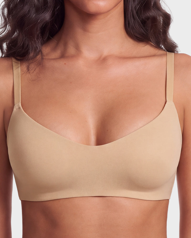 Wireless Low-Cut 3D Seamless Bra