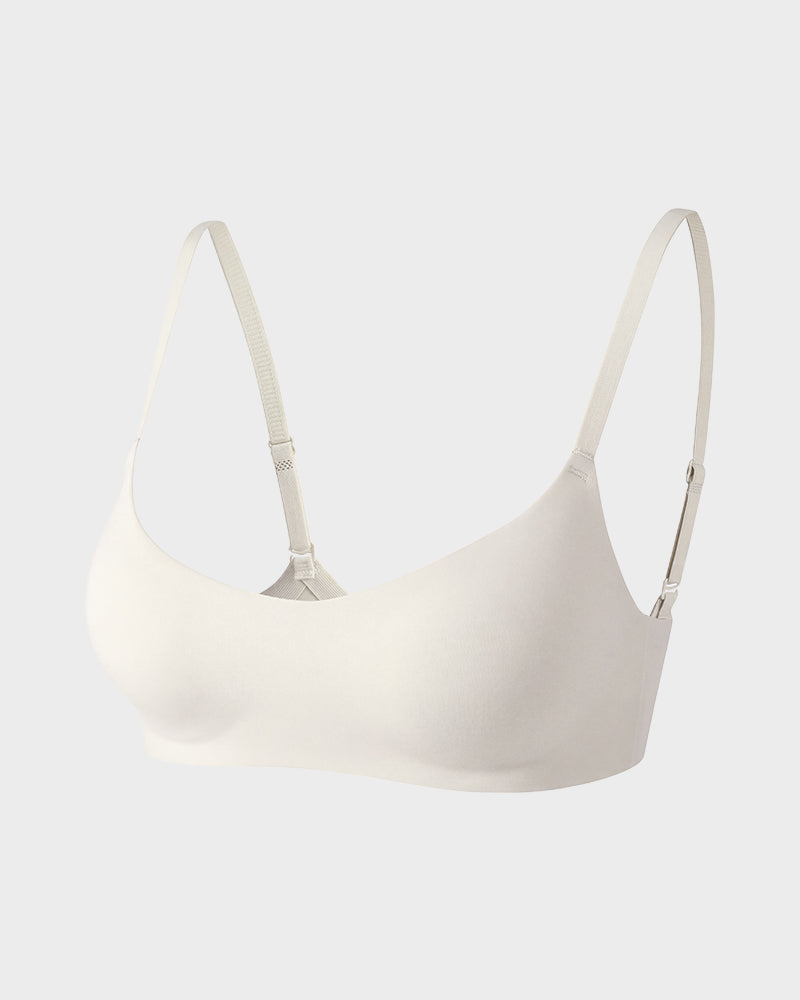 Wireless Low-Cut 3D Seamless Bra