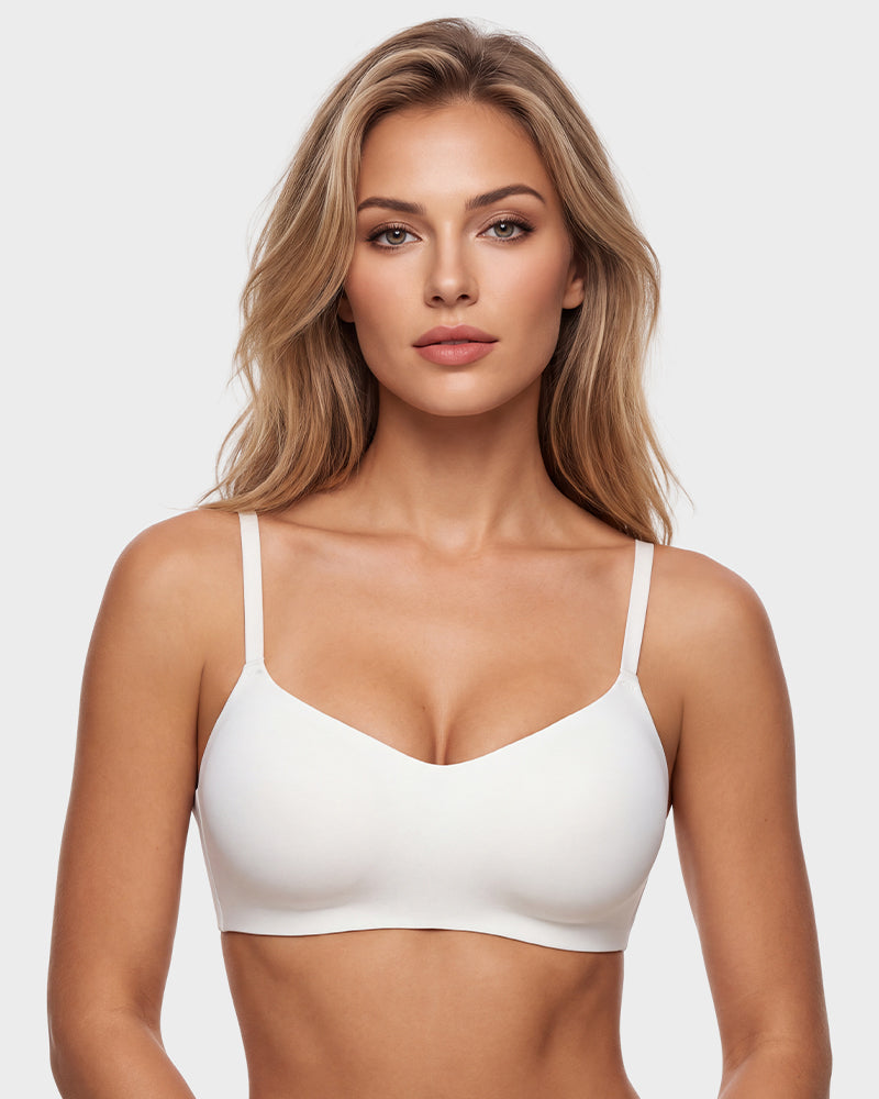 Wireless Low-Cut 3D Seamless Bra