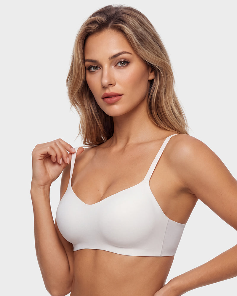 Wireless Low-Cut 3D Seamless Bra