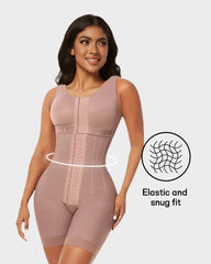 Post-Surgery High Compression Knee-Length Shapewear