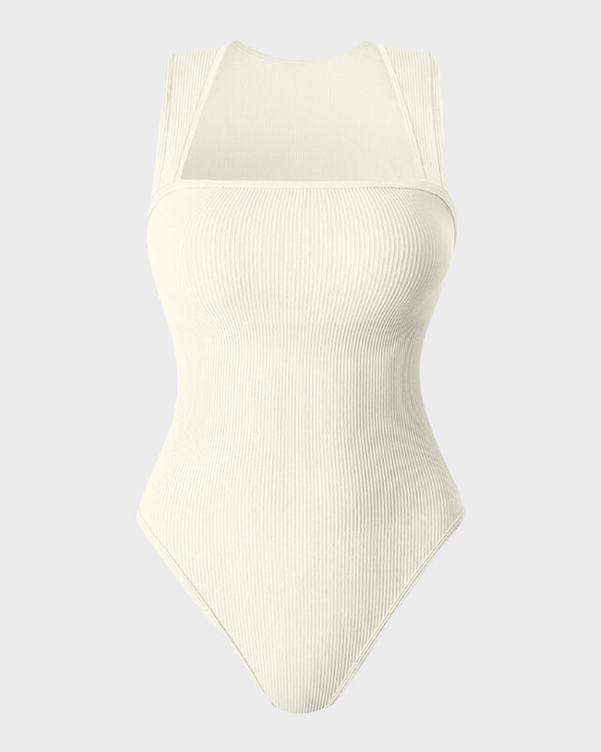 Sleeveless Tummy Control Tank Tops Bodysuits